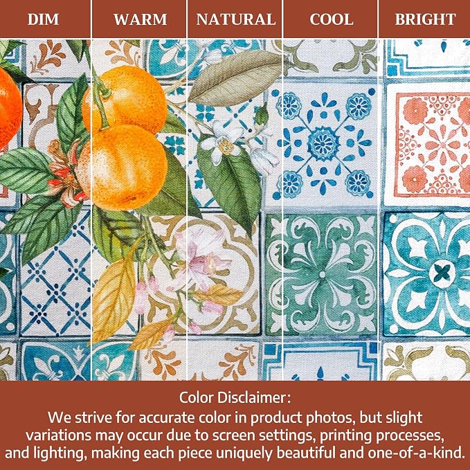 Maison d' Hermine Table Runner 100% Cotton 14.50" x 72" | Table Runners 72 - Image 6