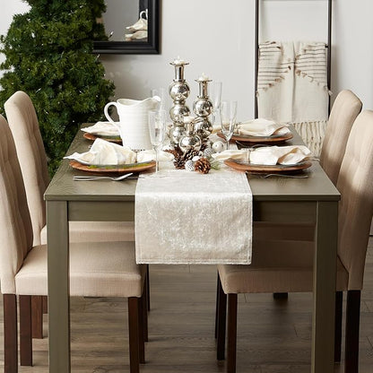 DII Velvet Collection Tabletop, Table Runner - Image 3