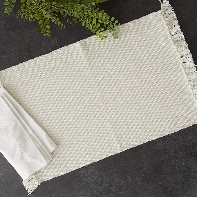 DII Variegated Tabletop Collection, Placemat Set, 6 Piece - Image 2