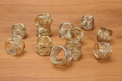 12-Piece Napkin Rings - Image 5