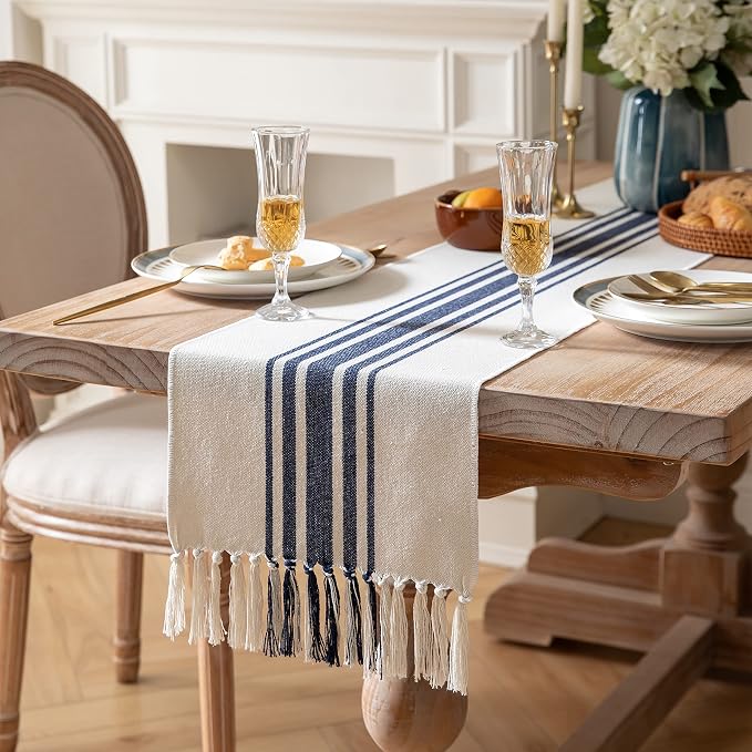 Boho Table Runner for Modern Farmhouse Decor, Dining Table décor 13 x 60 Inch - Image 6