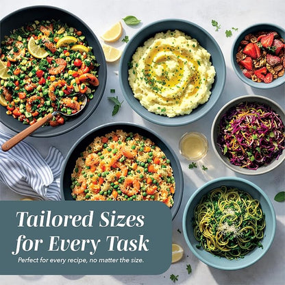 COOK WITH COLOR Mixing Bowls with Lids - Image 5