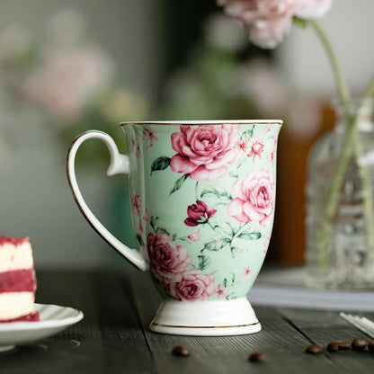 BTaT- Large Coffee Mugs, 12 oz, Floral Mugs - Image 7