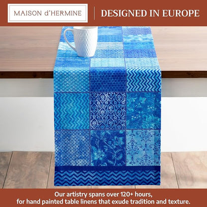 Maison d' Hermine Table Runner 100% Cotton 14.50" x 72" | Table Runners 72 - Image 2