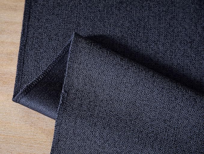 Navy Table Runners 72 Inches Long, Burlap Linen Style Rustic Farmhouse Table - Image 7