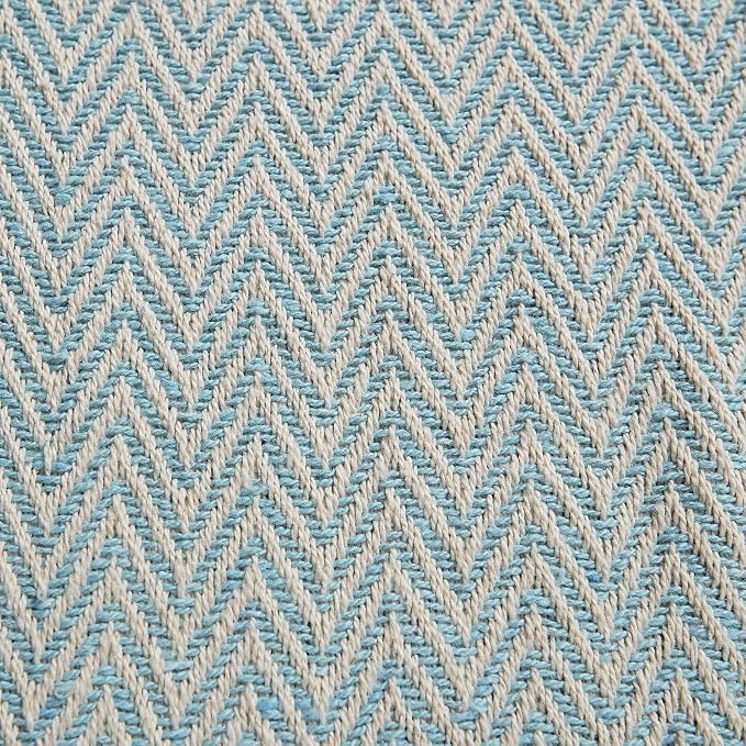 DII Woven Basic Tabletop Collection Chevron Table Runner - Image 2