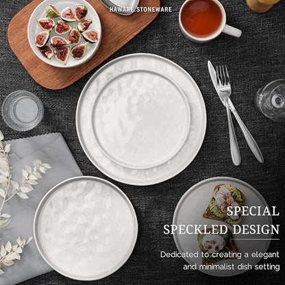HaWare Dinnerware Sets, 6-Piece Plates and Bowls Set - Image 4