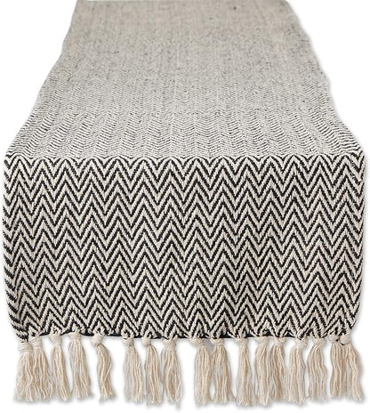 DII Woven Basic Tabletop Collection, Chevron Table Runner by DII