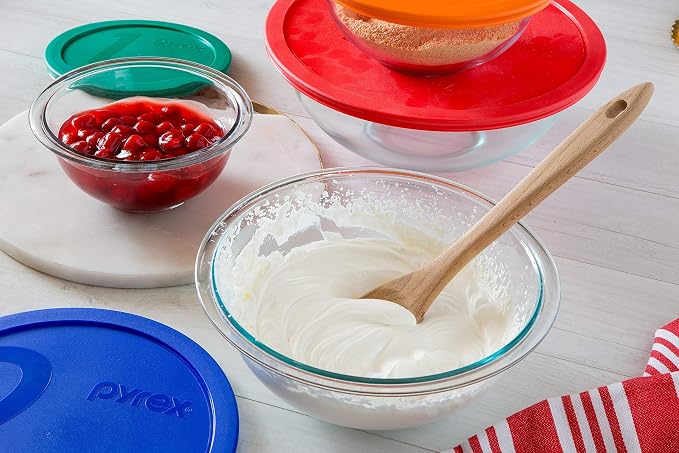 Pyrex 325 Glass Mixing Bowl - Image 2