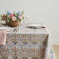 ATOSII Cotton Tablecloth Nargis Light Blue 60" X 108" Inches