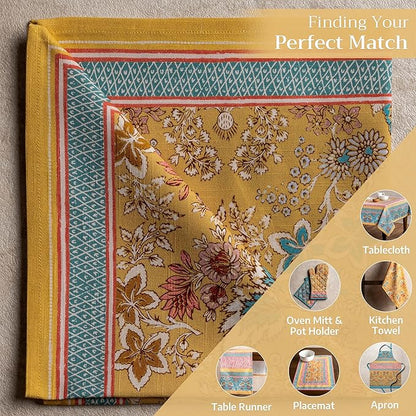 Maison d' Hermine Cloth Napkins Set of 4 100% Cotton Everyday Reusable Square Napkins Cloth Washable Dinner Party Wedding Restaurant Valentines Day Decorations Spring/Summer (Marquise, 20" x 20")