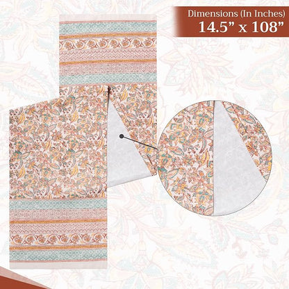 Maison d' Hermine Table Runner 100% Cotton 14.50" x 108" | Table Runners 108 - Image 4