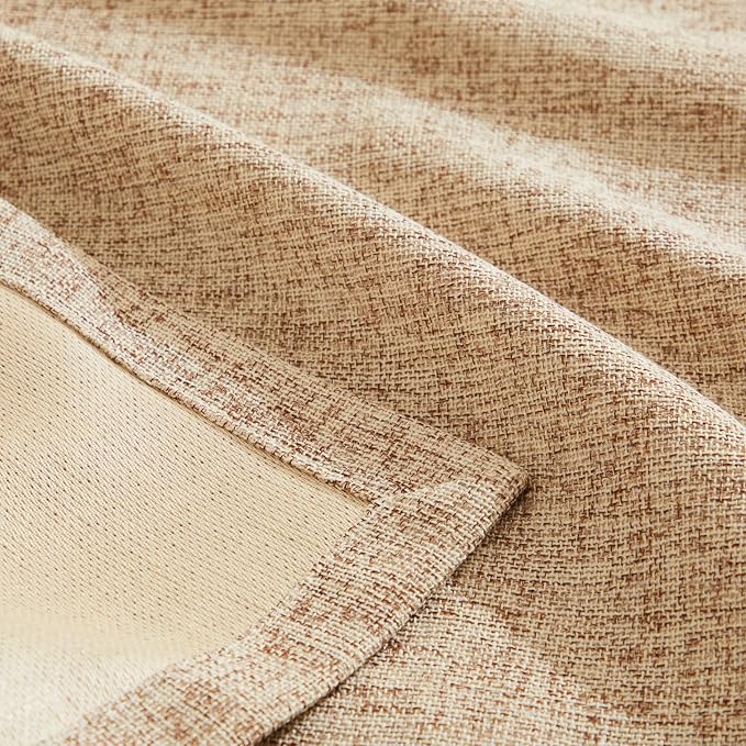 Burlap Style Farmhouse Table Runner, 14x60 Inches Oatmeal Beige | Thick Durable - Image 6