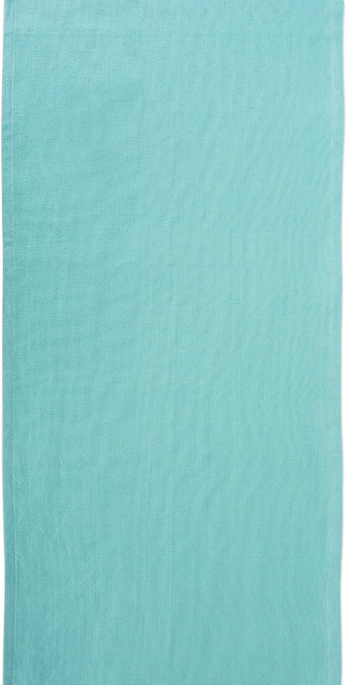 DII Everyday Collection, Fringed Solid Tabletop, Table Runner - Image 2