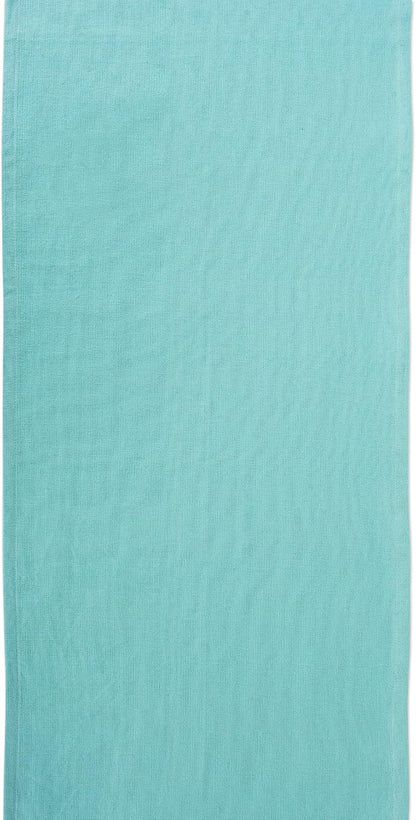 DII Everyday Collection, Fringed Solid Tabletop, Table Runner - Image 2