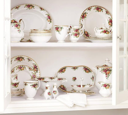 Royal Albert Old Country Roses 9-Piece Tea Set - Image 3