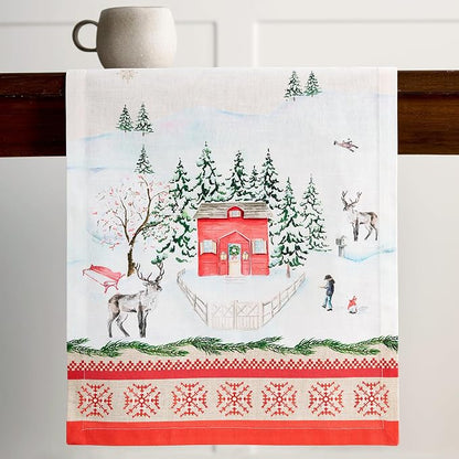 Maison d' Hermine Table Runner 100% Cotton 14.50" x 108" | Table Runners 108 - Image 8