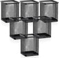Segarty Pen Cup Holder, 6 Pack Square Black Pen Holder by Segarty