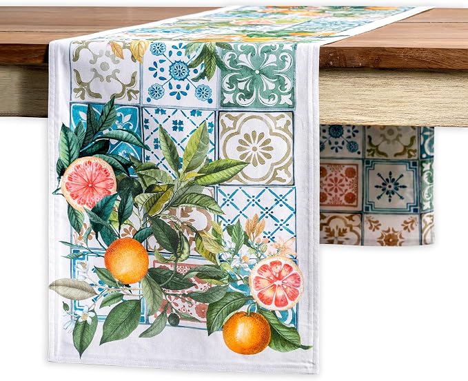 Maison d' Hermine Table Runner 100% Cotton 14.50" x 72" | Table Runners 72 by MaisondHermine
