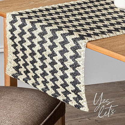 Over&Back 18x90 Natural Fiber Table Runner - Image 9