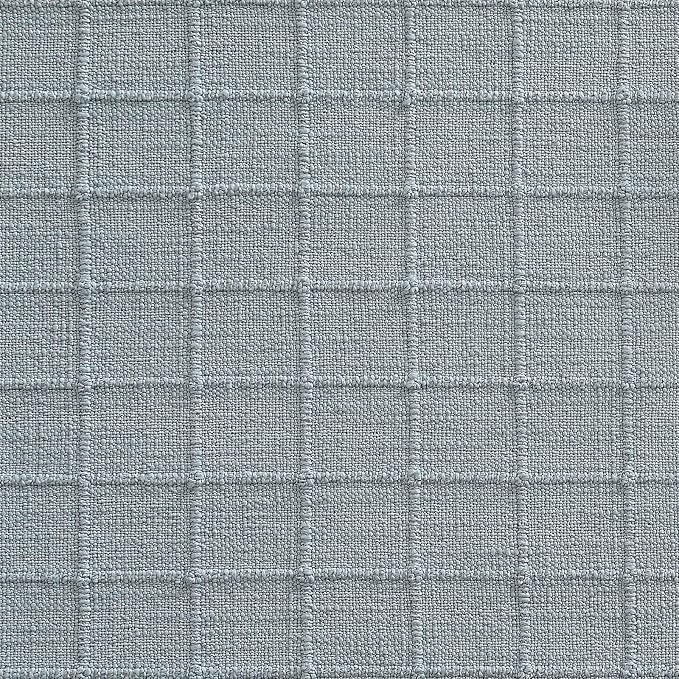 Artisanal Grid Linen Table Runner, 13x36 Inches Chambray | Heavy Textured - Image 7