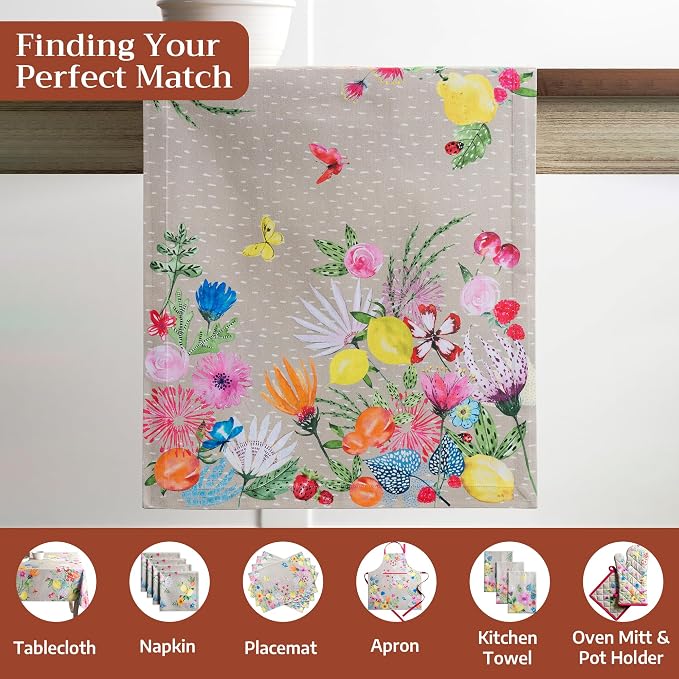 Maison d' Hermine Table Runner 100% Cotton 14.50" x 72" | Table Runners 72 - Image 4