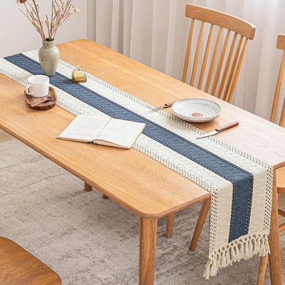 Cotton Farmhouse Table Runner - Image 2
