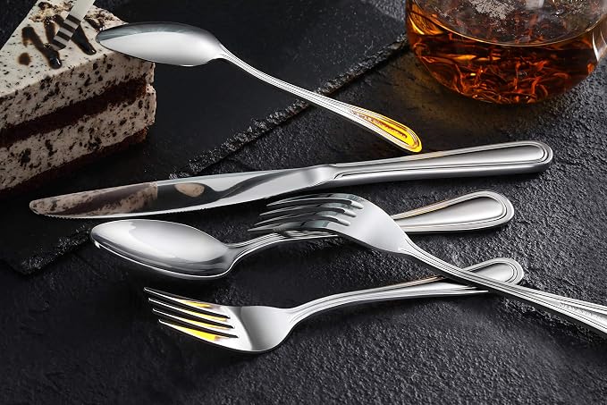 New Star Foodservice Windsor Pattern Stainless Steel Dinner Knife - Image 9