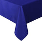 sancua Rectangle Tablecloth - 54 x 78 Inch - Stain and Wrinkle Resistant Washable Polyester Table Cloth, Decorative Fabric Table Cover for Dining Tables, Buffet Parties and Camping, Blue