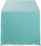 DII Everyday Collection, Fringed Solid Tabletop, Table Runner by DII
