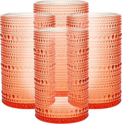 Fortessa Orbetto Outdoor Iced Beverage Cocktail Glass 4 Pack, 13 ounce by Unknown