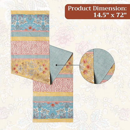 Maison d' Hermine Table Runner 100% Cotton 14.50" x 72" | Table Runners 72 - Image 7