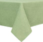 Hiasan Faux Linen Rectangle Tablecloth - Wrinkle and Stain Resistant Washable Decorative Fabric Table Cloth for Kitchen Dining Room Holiday Table Cover for Dinner, Sage Green, 60 x 120 Inch