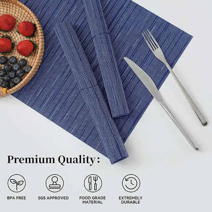 Leetaltree Blue Placemats Set of 4 - Image 2