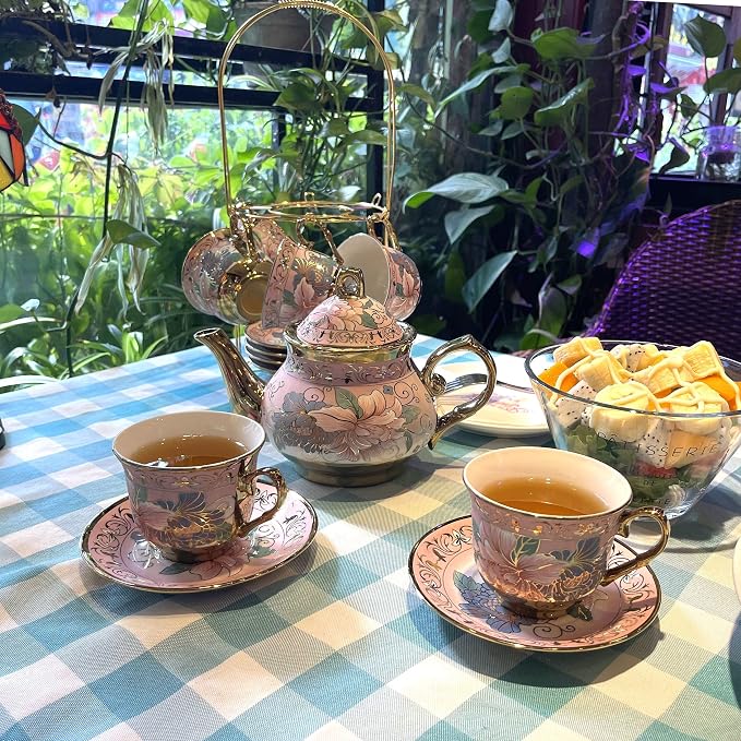 20 Pieces Porcelain Tea Set - Image 4