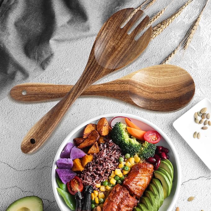 Salad Tongs, Wooden Spoons, Salad Tongs - Image 5