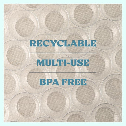 PLASTICPRO 50 Pack Plastic Bowls Crystal Like 10 oz Bowls Elegant Clear Plastic Bowls for Party and Occasions