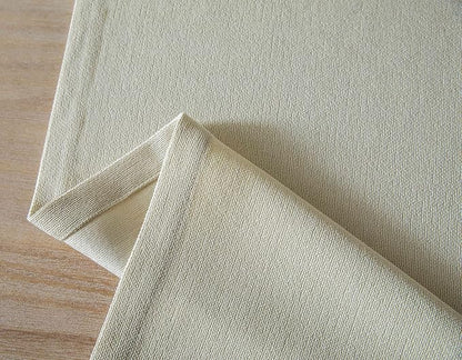 Burlap Style Farmhouse Table Runner, 14x60 Inches Cream | Thick Durable Fabric - Image 7