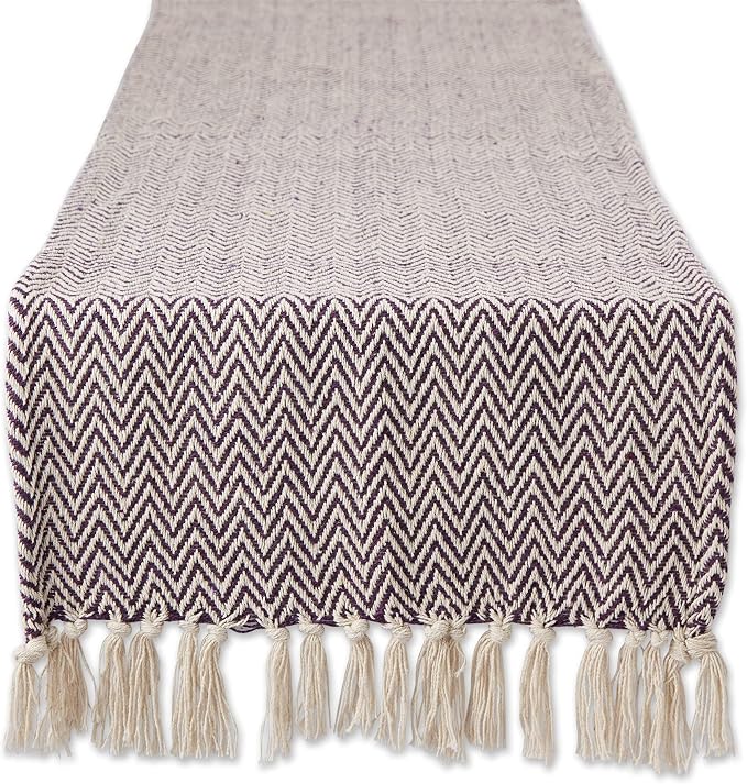 DII Woven Basic Tabletop Collection, Chevron Table Runner by DII