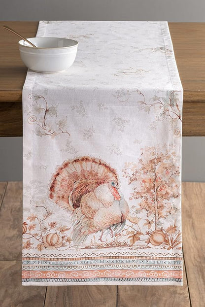 Maison d' Hermine Table Runner 100% Cotton 14.50" x 72" | Table Runners 72 - Image 9
