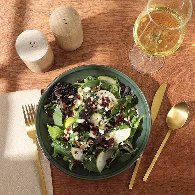 Gibson Elite Beckett 4-Piece Multi-Color 9 Inch Dinner Plate Bowl Set – - Image 6