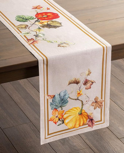 Maison d' Hermine Table Runner 100% Cotton 14.50" x 90" | Table Runners 90 - Image 5