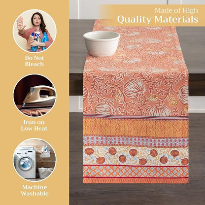 Maison d' Hermine Table Runner 100% Cotton 14.50" x 108" | Table Runners 108 - Image 3