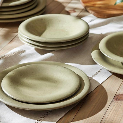 Porto by Stone Lain Aro 12-Piece Premium Kitchen & Dining Dinnerware Set - Image 5