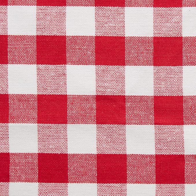 DII Checkered Tabletop Collection 100% Cotton, Machine Washable, Napkin Set - Image 4