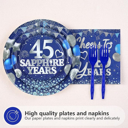 96Pcs 45th Anniversary Decorations - Image 3