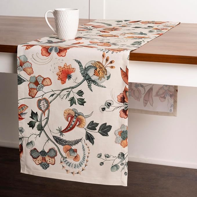 Maison d' Hermine Table Runner 100% Cotton 14.50" x 72" | Table Runners 72 - Image 9