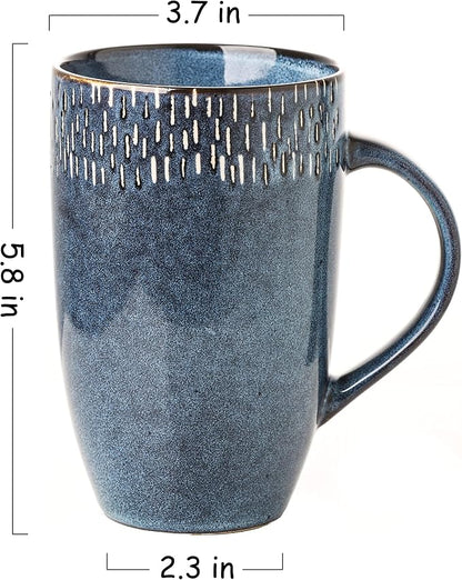 Large Ceramics Coffee Mugs, 21 OZ, Large Handle Design, Extra Large Tea and - Image 2