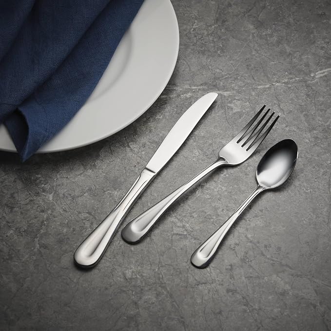 Oneida Satin Sand Dune 20-Piece Flatware Set, Service - Image 7