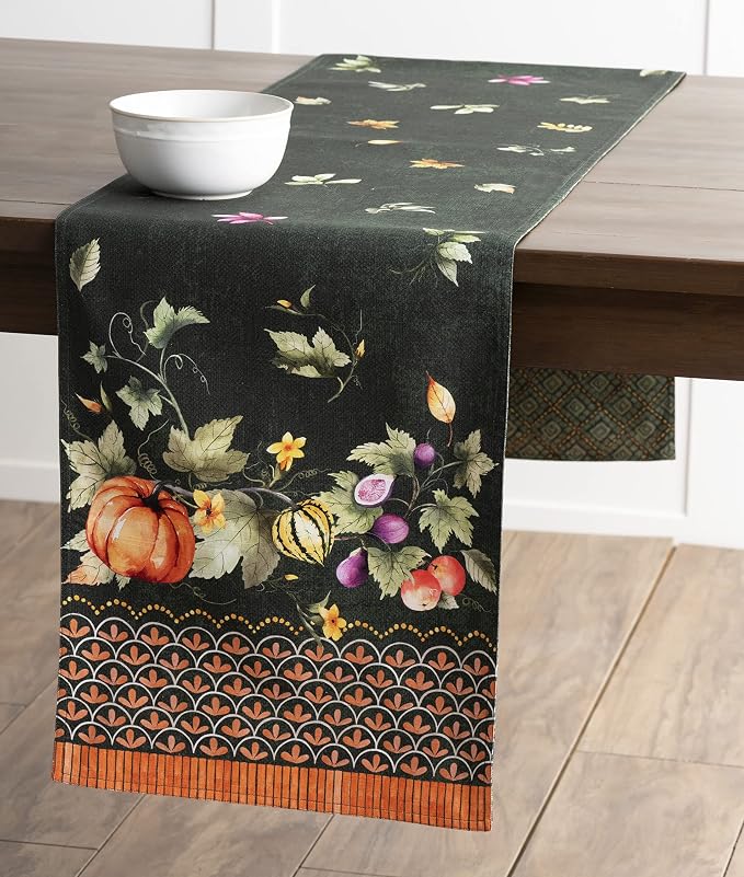 Maison d' Hermine Table Runner 100% Cotton 14.50" x 108" | Table Runners 108 - Image 9